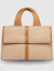 BEIGE Women's Elegant Top Handle Satchel Handbag.