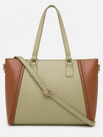 Premium Green Women Shoulder Bag with Adjustable Sling Strap