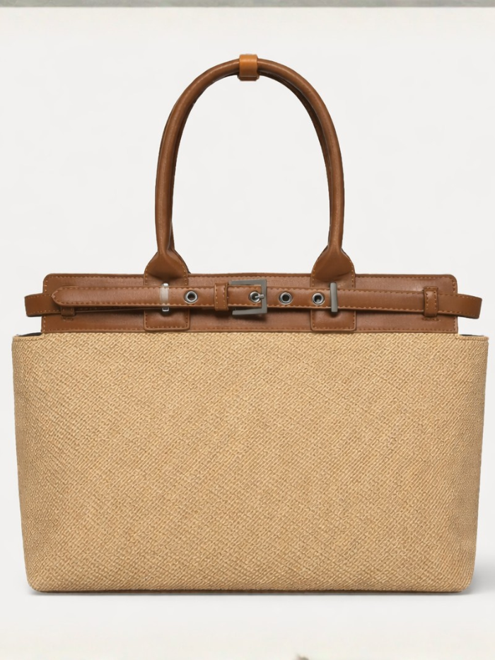 MAISON LUXE BROWN HANDBAG FOR WOMEN
