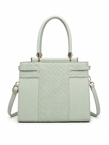 Premium Green Women Handbag with Adjustable Sling Strap