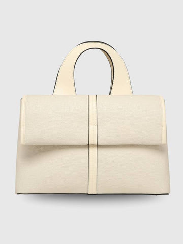 OFFWHITE Women's Elegant Top Handle Satchel Handbag.