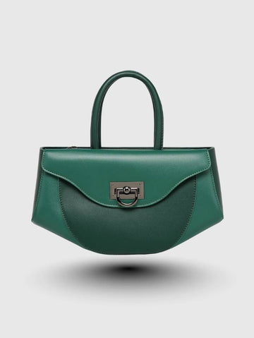GREEN Women's Elegant Satchel Handbag.