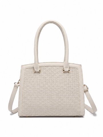 Premium Off White Women Handbag with Adjustable Sling Strap