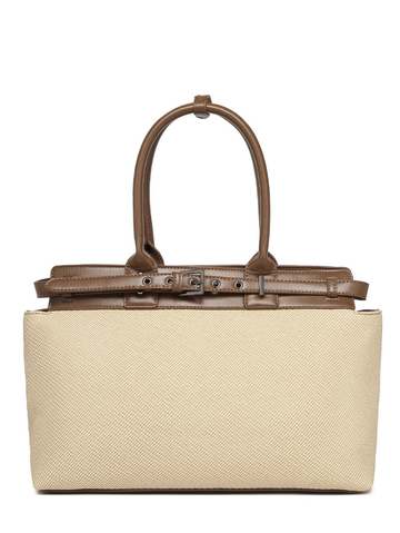 MAISON LUXE BEIGE HANDBAG FOR WOMEN