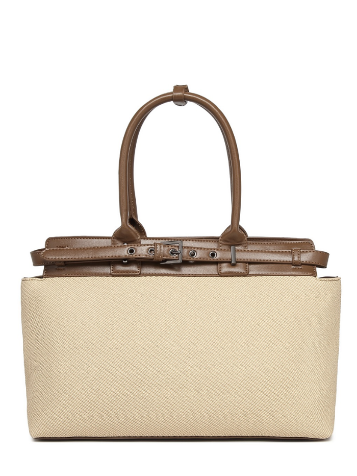 MAISON LUXE BEIGE HANDBAG FOR WOMEN
