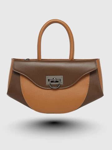 ORANGE Women's Elegant Satchel Handbag.