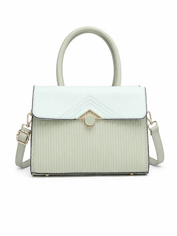 Premium Green Women Handbag with Adjustable Sling Strap