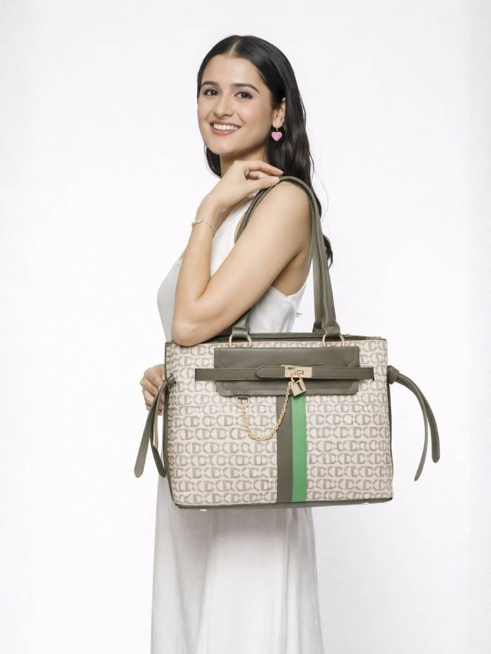 GREEN Women's Stylish Handbag.