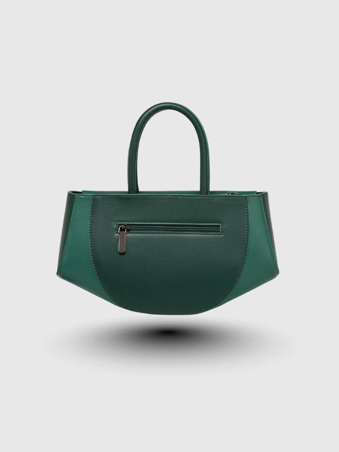 GREEN Women's Elegant Satchel Handbag.