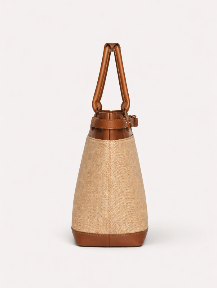 MAISON LUXE BROWN HANDBAG FOR WOMEN