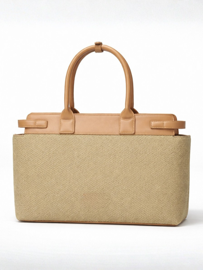MAISON LUXE OLIVE GREEN HANDBAG FOR WOMEN