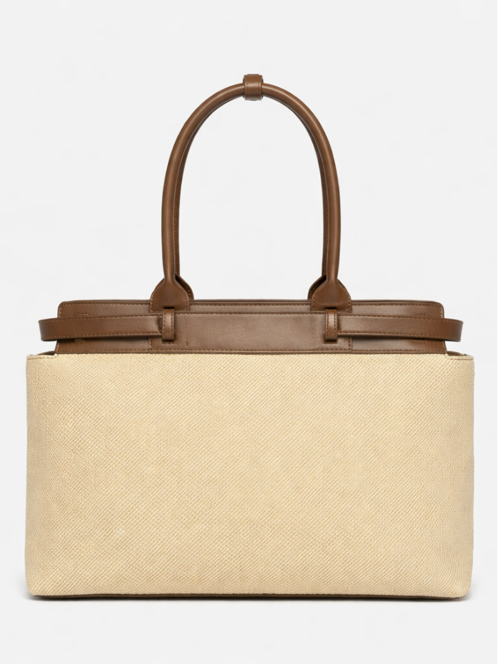 MAISON LUXE BEIGE HANDBAG FOR WOMEN
