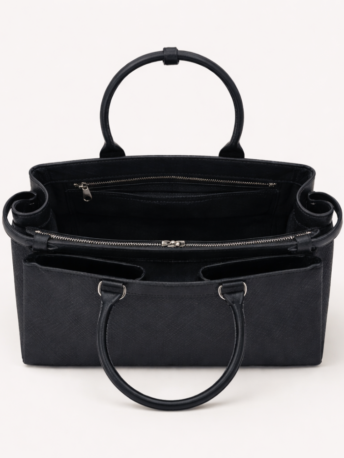 MAISON LUXE BLACK HANDBAG FOR WOMEN