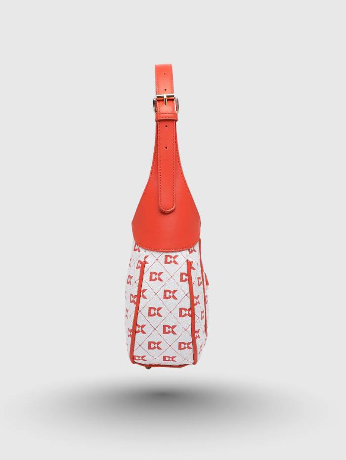 ORANGE Women's Monogram Hobo Shoulder Bag |
