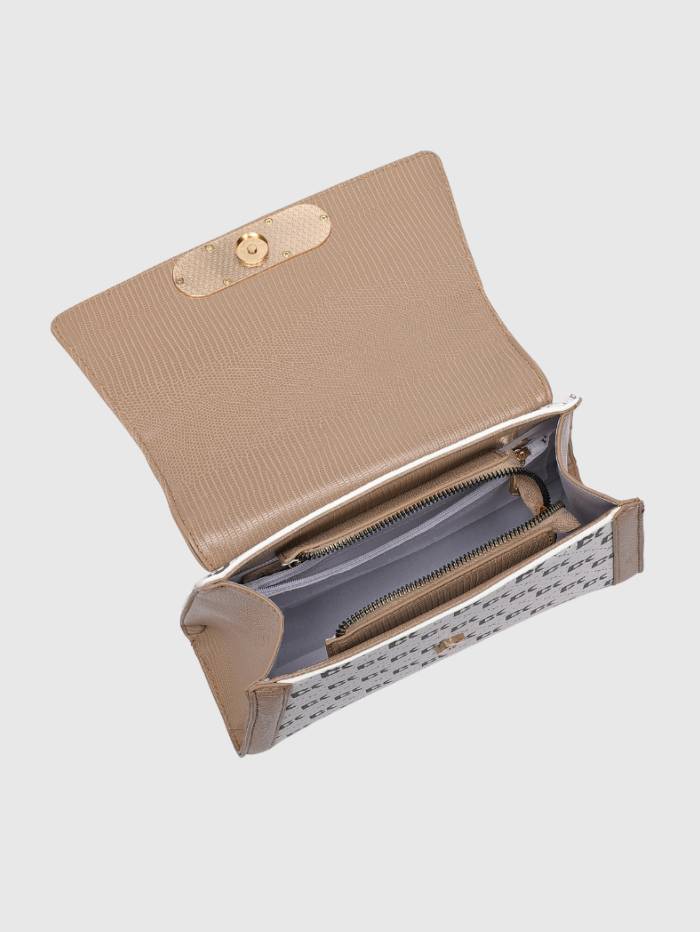 KHAKI Women  Printed Satchel Handbag |