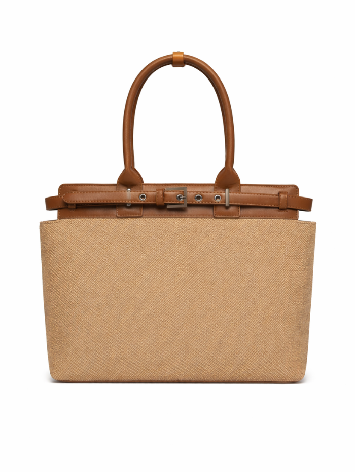 MAISON LUXE BROWN HANDBAG FOR WOMEN