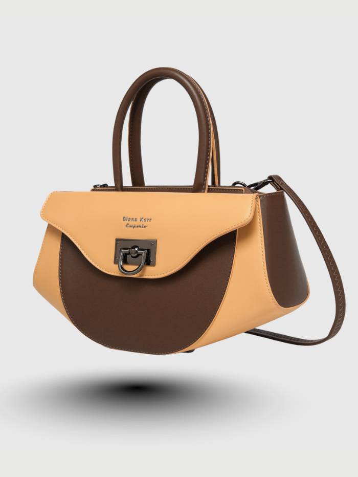 YELLOW Women's Elegant Satchel Handbag.