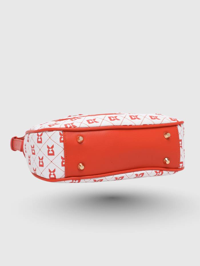 ORANGE Women's Monogram Hobo Shoulder Bag |