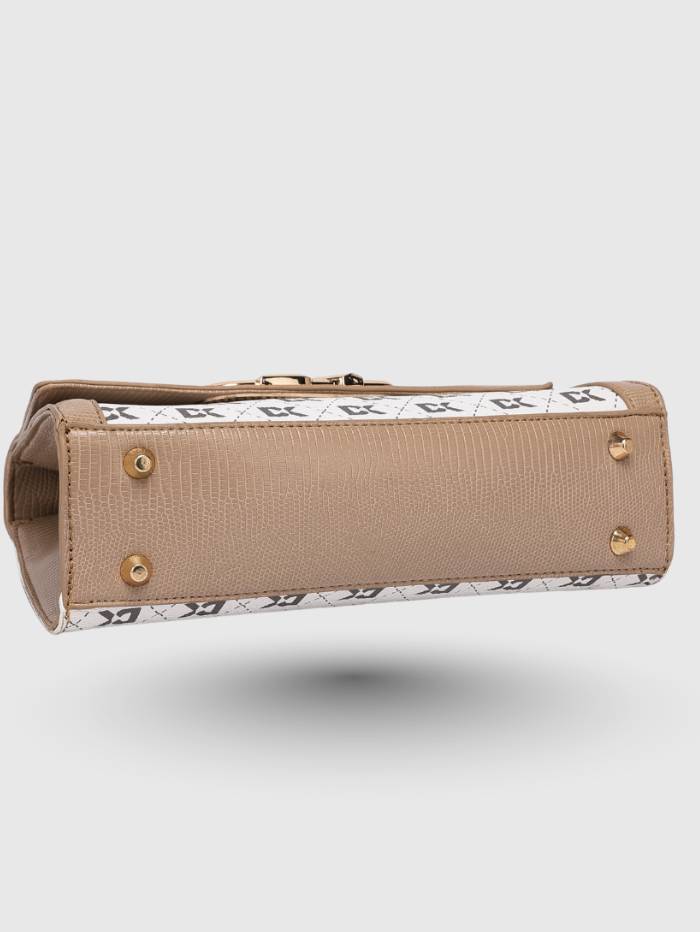 KHAKI Women  Printed Satchel Handbag |